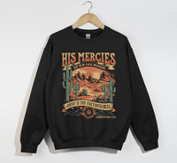 Load image into Gallery viewer, His Mercies are New Every Morning Country Crewneck Sweatshirt
