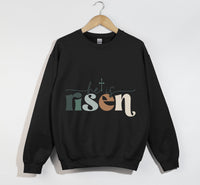 Load image into Gallery viewer, He Is Risen - Christian Sweatshirt
