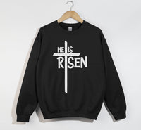Load image into Gallery viewer, He Is Risen - Christian Sweatshirt
