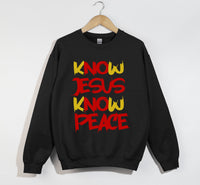 Load image into Gallery viewer, No Jesus, No Peace - Christian Sweatshirt
