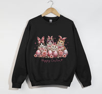 Load image into Gallery viewer, Happy Easter Sweatshirt - Cute Cat Sweatshirt
