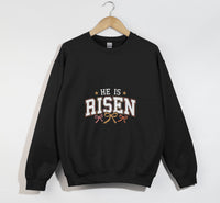 Load image into Gallery viewer, He Is Risen - Easter Christian Sweatshirt
