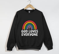 Load image into Gallery viewer, God Loves Everyone - Christian Sweatshirt
