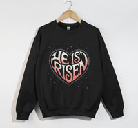 Load image into Gallery viewer, He Is Risen - Christian Sweatshirt
