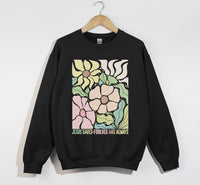 Load image into Gallery viewer, Jesus Saves, Forever And Always - Christian Sweatshirt
