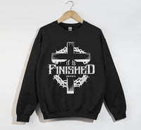 Load image into Gallery viewer, It Is Finished - Christian Sweatshirt
