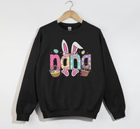 Load image into Gallery viewer, Easter Nana - Bunny Sweatshirt
