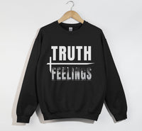 Load image into Gallery viewer, Truth Over Feelings - Christian Sweatshirt
