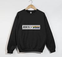 Load image into Gallery viewer, Jesus Woke - Christian Sweatshirt
