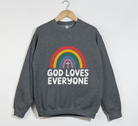 Load image into Gallery viewer, God Loves Everyone - Christian Sweatshirt
