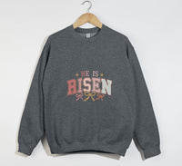 Load image into Gallery viewer, He Is Risen - Easter Christian Sweatshirt
