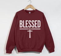 Load image into Gallery viewer, Blessed Print - Sweatshirt
