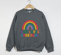 Load image into Gallery viewer, God Loves Everyone - Christian Sweatshirt
