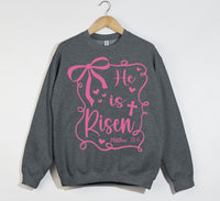 Load image into Gallery viewer, He Is Risen - Christian Sweatshirt

