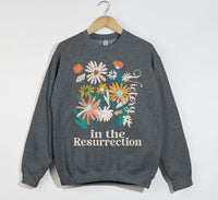 Load image into Gallery viewer, Victory In The Resurrection - Christian Sweatshirt
