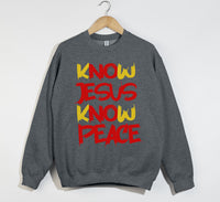 Load image into Gallery viewer, No Jesus, No Peace - Christian Sweatshirt
