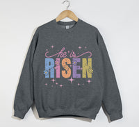 Load image into Gallery viewer, He Is Risen - Christian Sweatshirt
