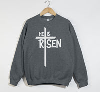 Load image into Gallery viewer, He Is Risen - Christian Sweatshirt

