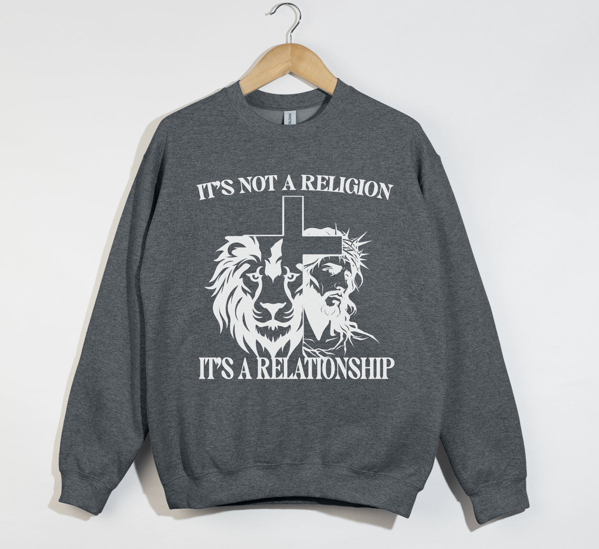 It's Not A Religion, It's A Relationship - Christian Sweatshirt