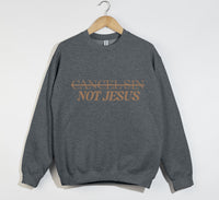 Load image into Gallery viewer, Cancel Sin Not Jesus - Christian Sweatshirt