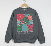 Load image into Gallery viewer, Redeemed By His Love, Alive In His Grace - Christian Sweatshirt