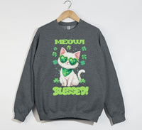 Load image into Gallery viewer, Blessed - Cat Lover Sweatshirt