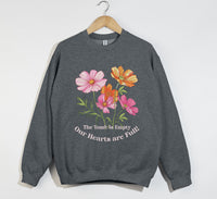 Load image into Gallery viewer, The Tomb Is Empty, Our Hearts Are Full - Christian Easter Sweatshirt