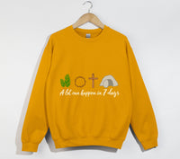 Load image into Gallery viewer, A Lot Can Happen In 7 Days - Easter Sweatshirt