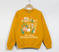 Load image into Gallery viewer, Victory In The Resurrection - Christian Sweatshirt
