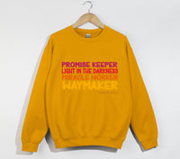 Load image into Gallery viewer, Waymaker, Miracle Worker, Promise Keeper, Light in the Darkness - Christian Sweatshirt

