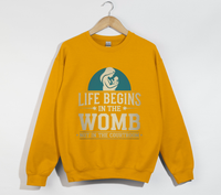 Load image into Gallery viewer, Life Begins In The Womb Not In The Courtroom - Sweatshirt
