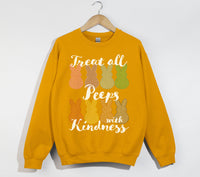 Load image into Gallery viewer, Treat All Peeps With Kindness - Easter Sweatshirt