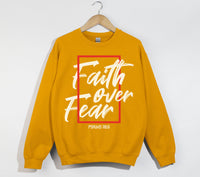 Load image into Gallery viewer, Faith Over Fear -  Christian Sweatshirt
