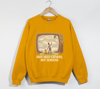 Load image into Gallery viewer, Kids Need Fathers, Not Screens - Sweatshirt
