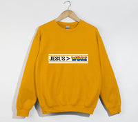 Load image into Gallery viewer, Jesus Woke - Christian Sweatshirt
