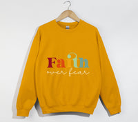Load image into Gallery viewer, Faith Over Fear - Christian Sweatshirt

