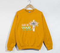 Load image into Gallery viewer, God Is Good All The Time - Christian Sweatshirt

