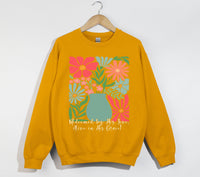 Load image into Gallery viewer, Redeemed By His Love, Alive In His Grace - Christian Sweatshirt