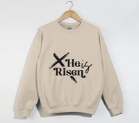 Load image into Gallery viewer, He Is Risen - Christian Sweatshirt
