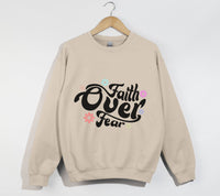 Load image into Gallery viewer, Faith Over Fear - Christian Sweatshirt
