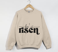 Load image into Gallery viewer, He Is Risen - Christian Sweatshirt
