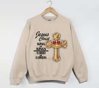 Load image into Gallery viewer, King Of Kings, Lord Of Lords - Christian Sweatshirt
