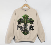Load image into Gallery viewer, It Is Finished - Christian Sweatshirt
