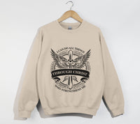 Load image into Gallery viewer, I Can Do All Things Through Christ Who Strengthens Me - Christian Sweatshirt

