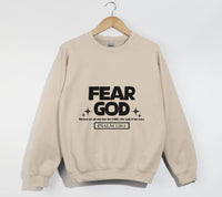 Load image into Gallery viewer, Fear God - Christian Sweatshirt
