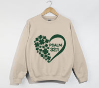 Load image into Gallery viewer, Psalm 32:1 - Christian Sweatshirt
