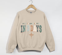 Load image into Gallery viewer, A Lot Can Happen In 3 Days - Christian Sweatshirt
