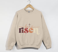 Load image into Gallery viewer, He Is Risen - Christian Sweatshirt
