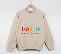 Load image into Gallery viewer, Faith Over Fear - Christian Sweatshirt
