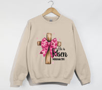 Load image into Gallery viewer, He Is Risen - Christian Sweatshirt
